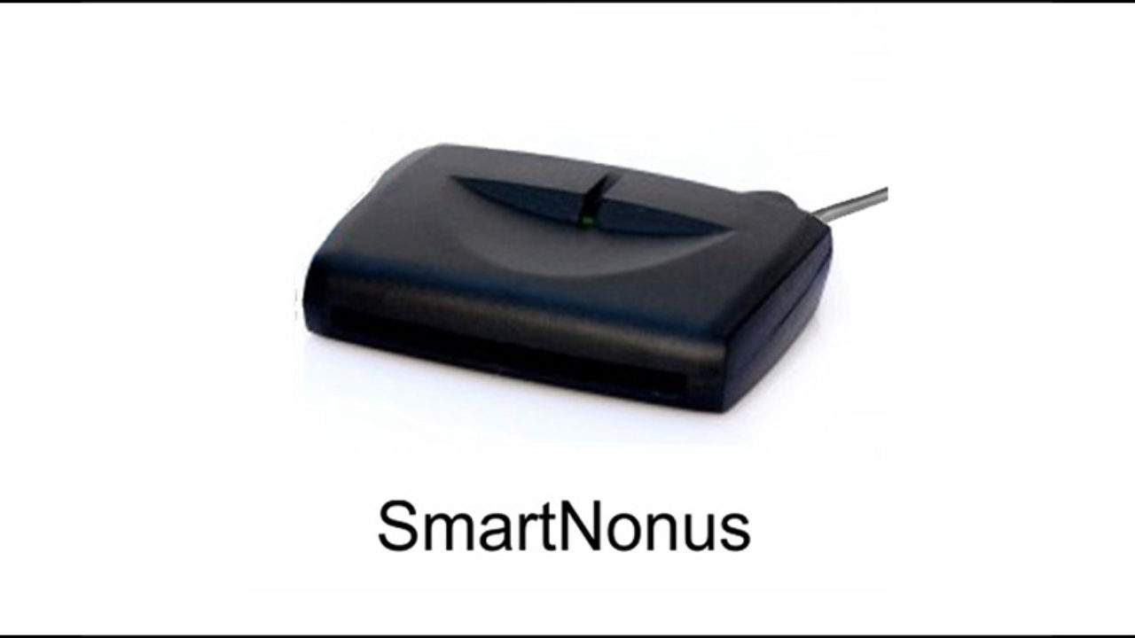 Leitor e gravador de cartão smartcard SmartNonus Nonus - Digital Security  do Brasil