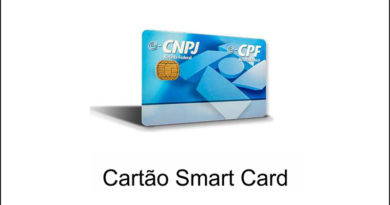 Cartão smartcard e-CPF e-CNPJ para certificado digital A3 Gemalto